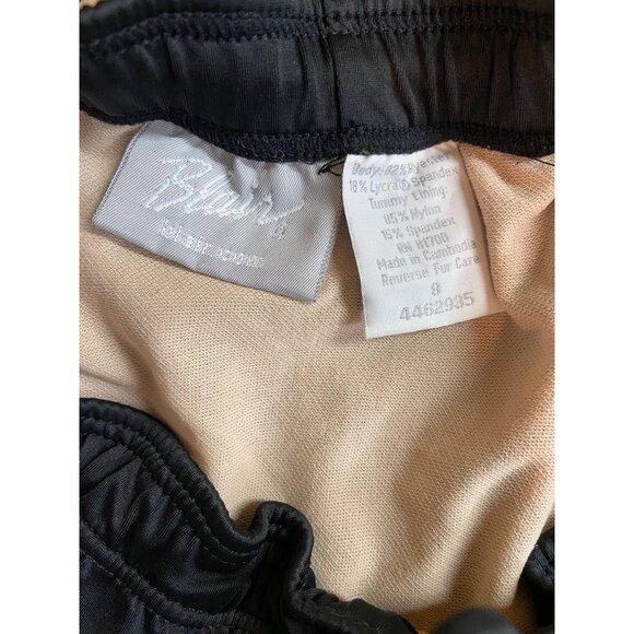 Blair Womens Size 8 Black Tank Top Shorts Bathing Suit Lounge Set Beach Coastal - Picture 4 of 10